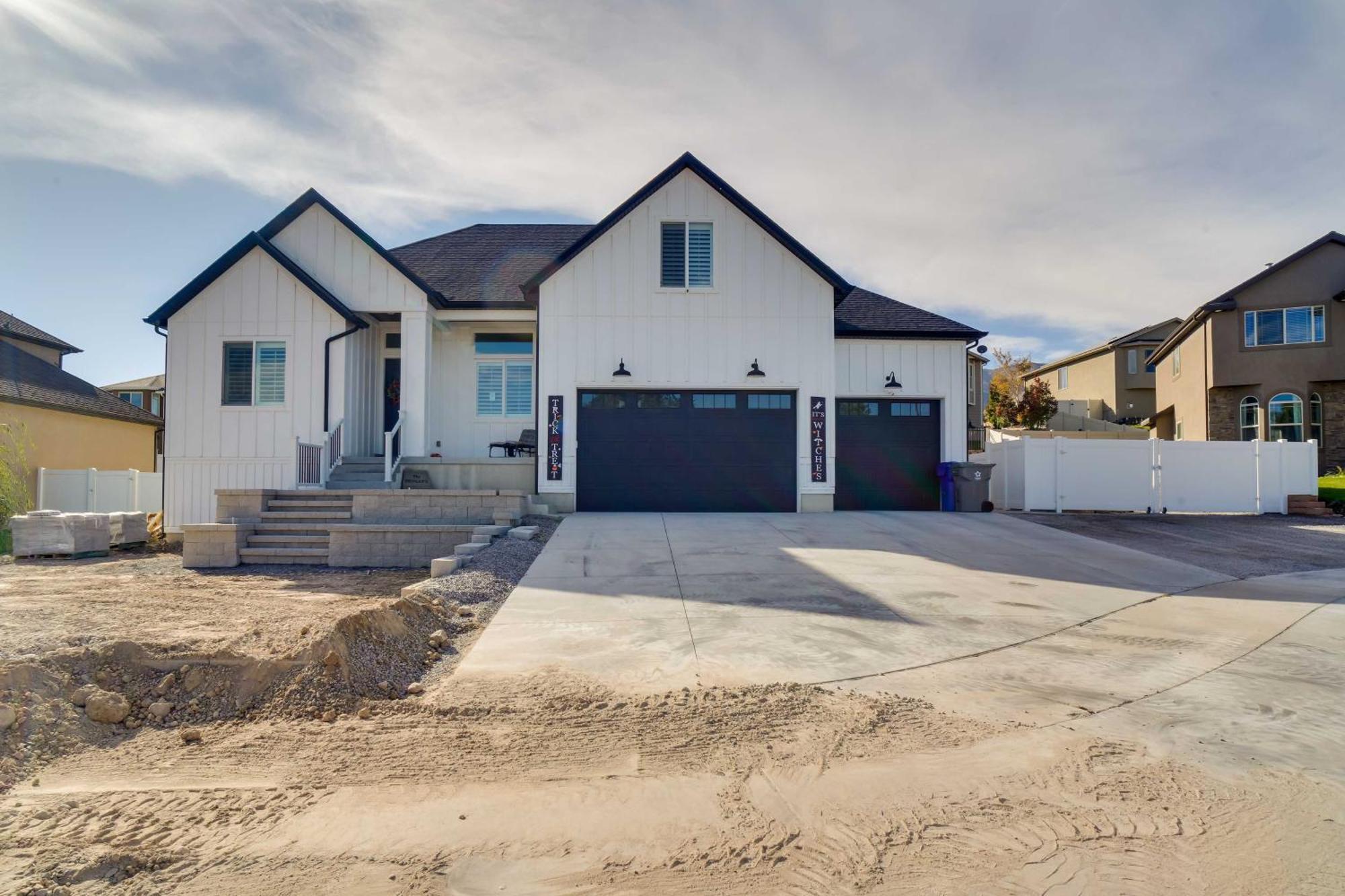 Contemporary Home With Grill Near Utah Lake! Saratoga Springs 외부 사진